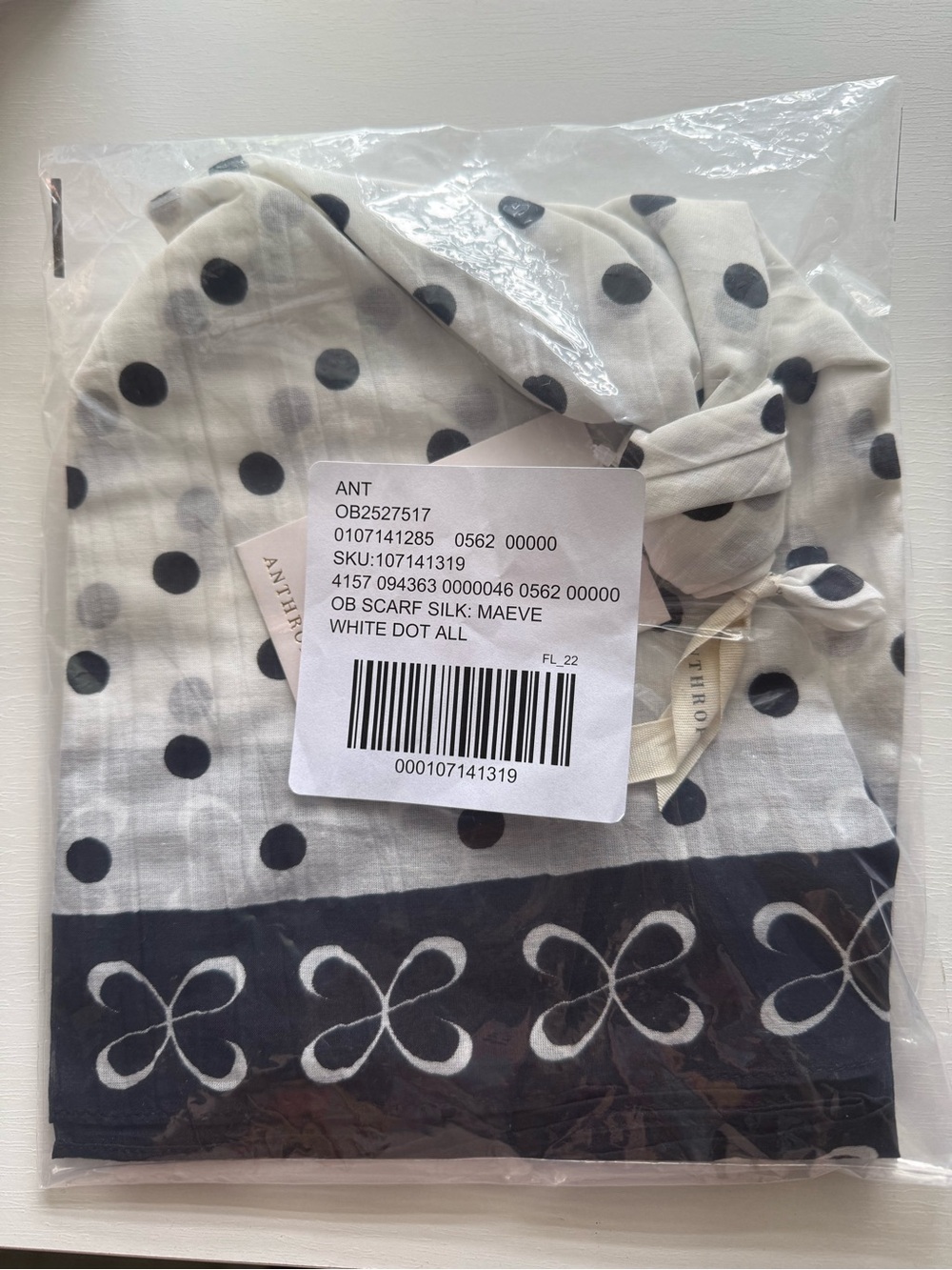 Maeve NWT Large Silk Blend Scarf - Picture 2 of 3